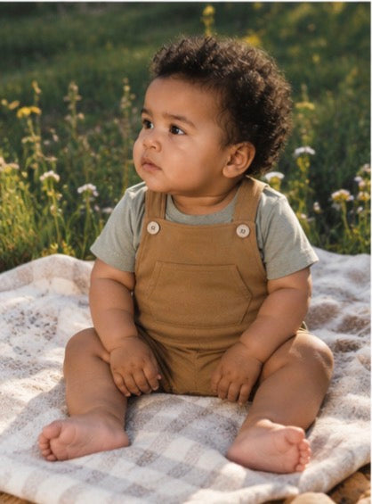 Organic Cotton Baby Overalls