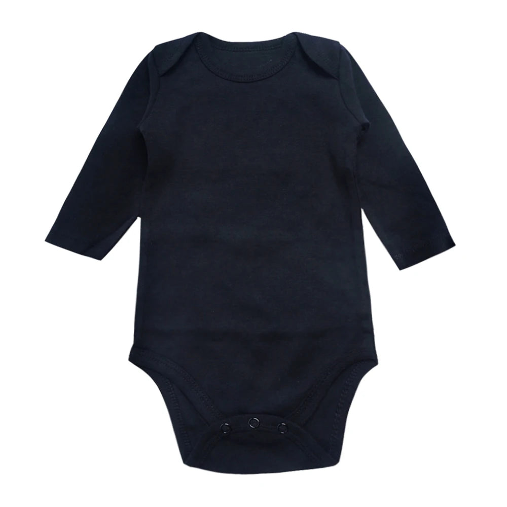 3-PACK LONG SLEEVED COTTON BODYSUIT