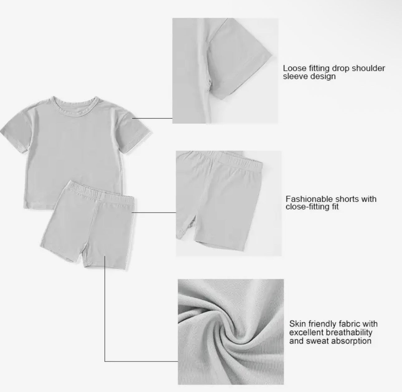 Short Sleeve Shirt & Pants Set