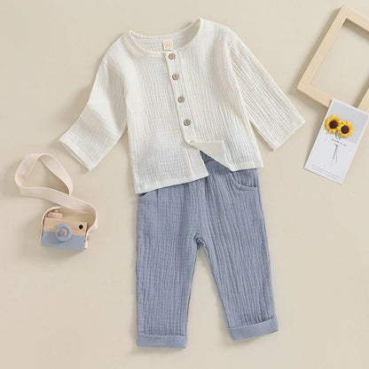 2-PIECE TOP AND PANT SET