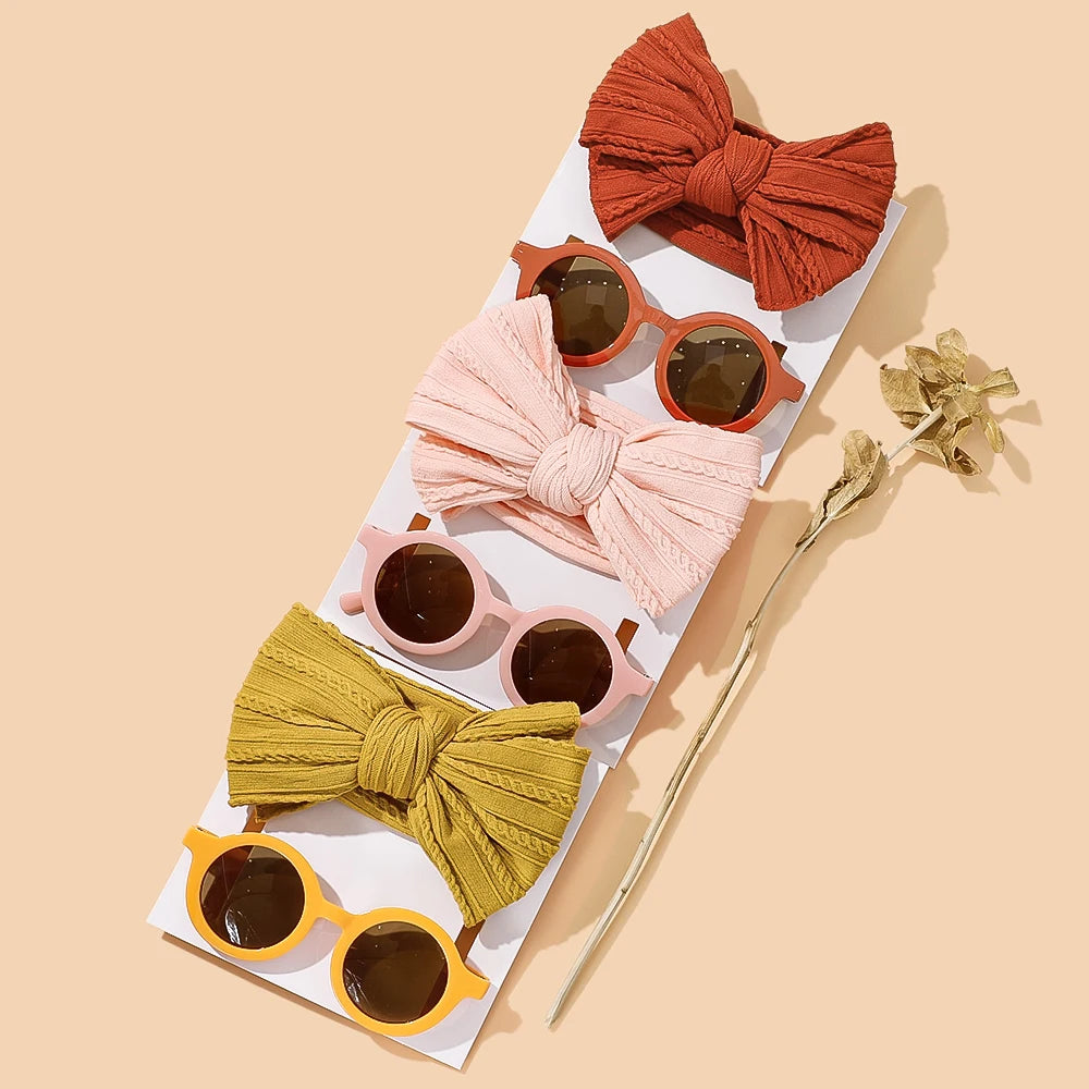 2-PIECE SET SUNGLASSES AND HAIRBAND