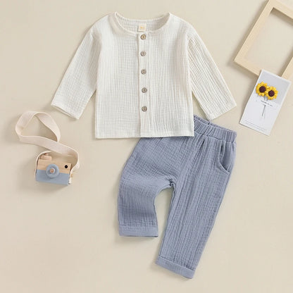 2-PIECE TOP AND PANT SET